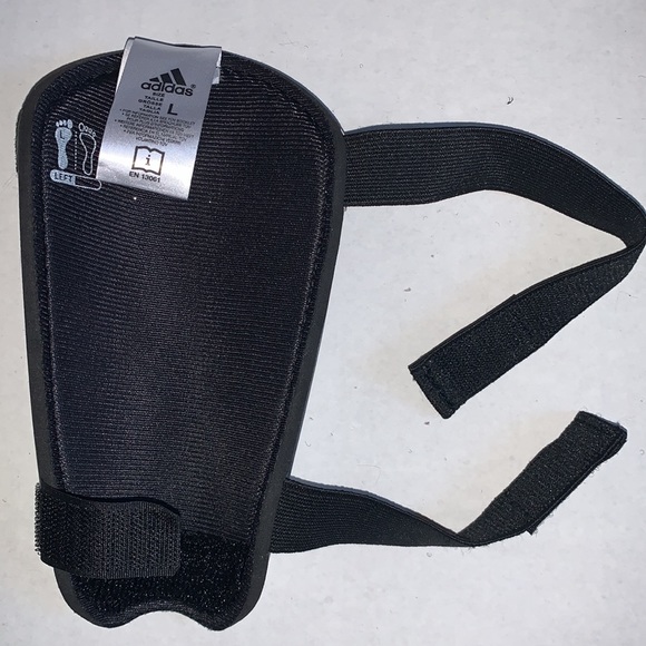 NEW ADIDAS performance Predator Replique DS Shin Guard Silver Gold Large - Picture 4 of 11